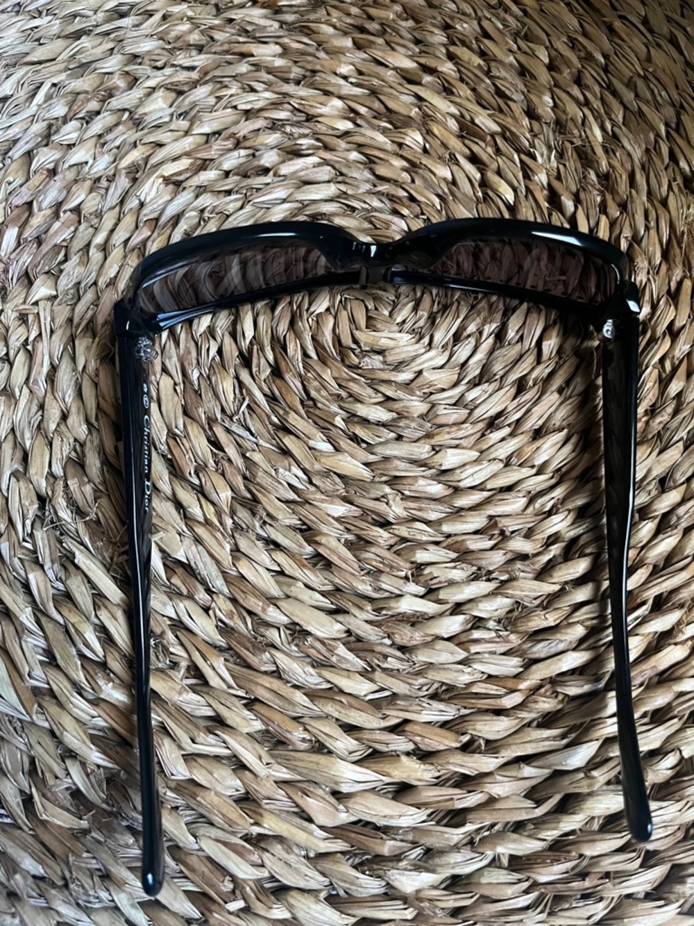 Vintage Cristian Dior 2438 Black Women's Sunglasses with Rhinestone Trim - Picture 13 of 16